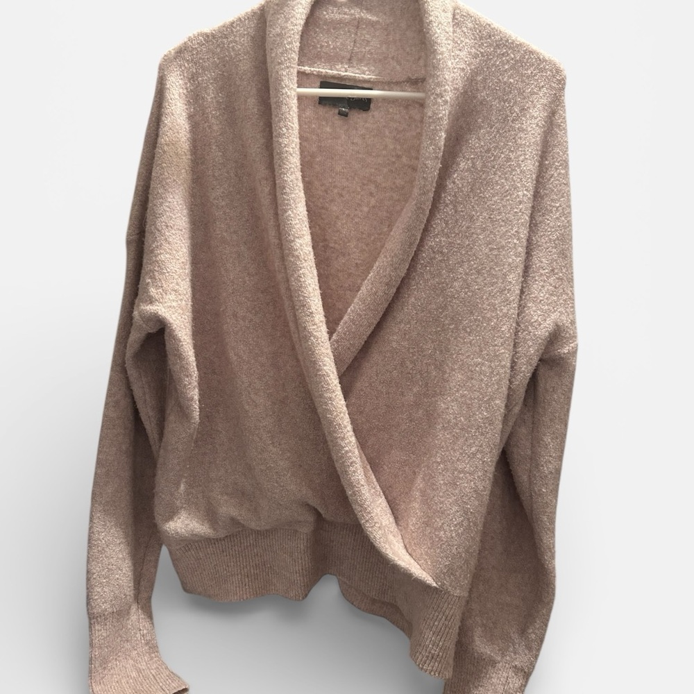 Michael Stars V-Neck Sweater - Cream